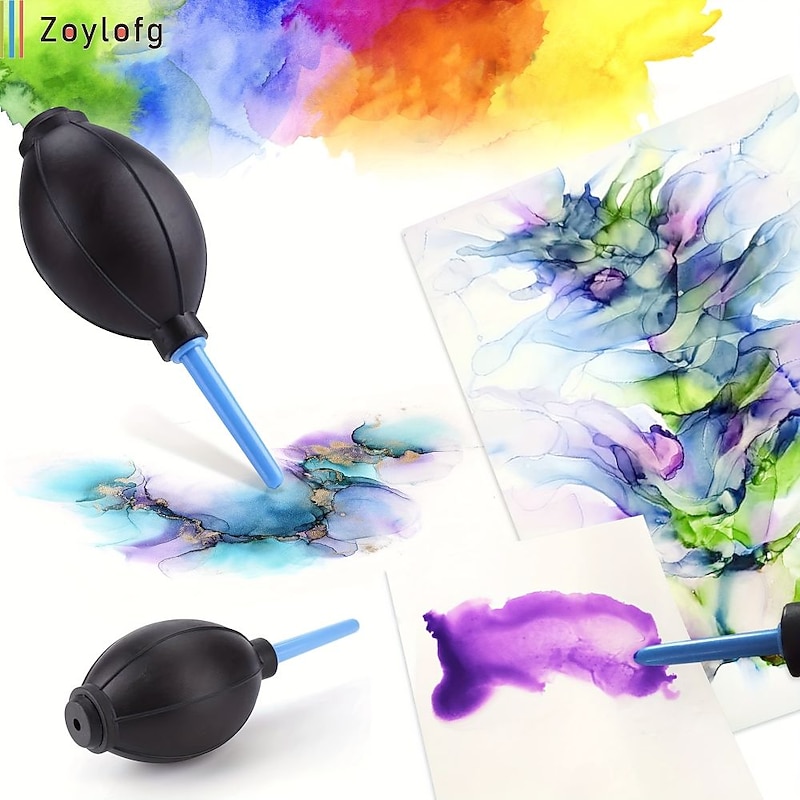 1pc Zoylofg Ink Air Blower Powerful Blowing Tool for Dispersing Inks Dust Removal Ash Removal and More!