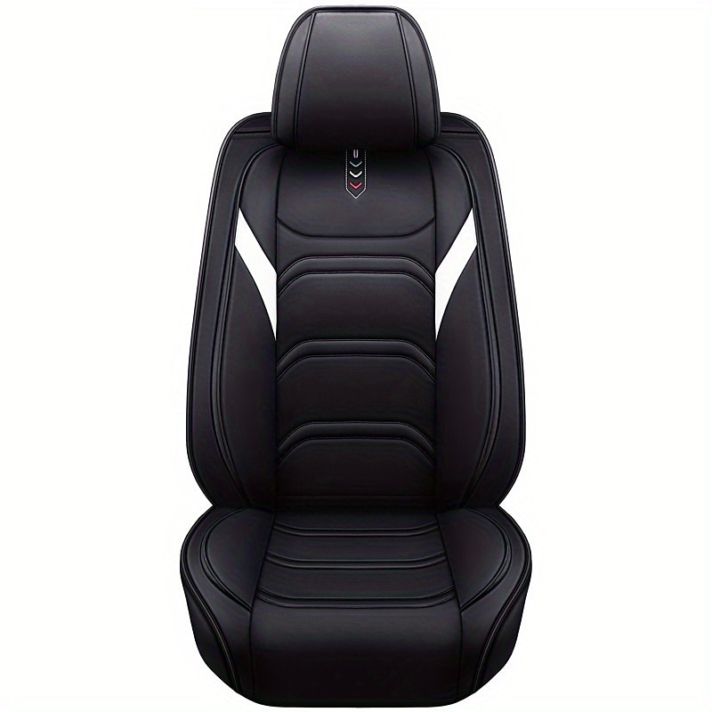 Universal Car Seat Covers Luxury Leather, Full Set High-End Protector, Fits Most Cars, Car Interior Accessories 6