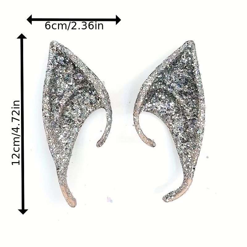 Angel Halloween Halloween Props Elf Ear Dress Up Halloween Adults' Women's Halloween Carnival Mardi Gras Easy Halloween Costumes Dress Up3