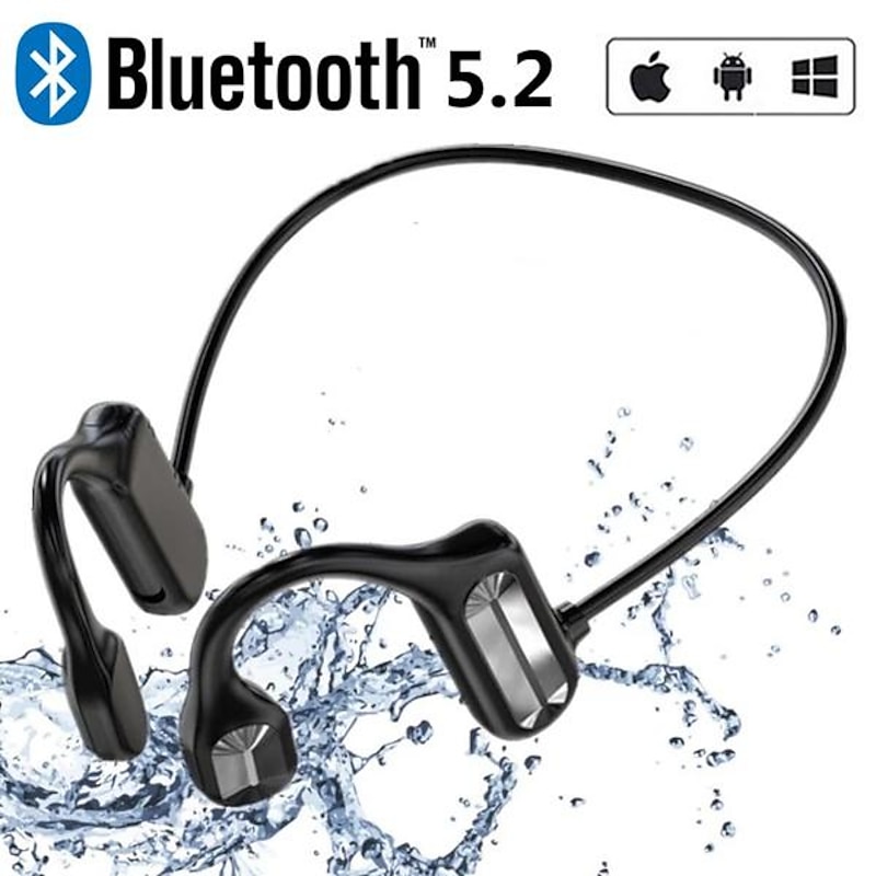Painless Open Ear Wireless Bluetooth5.2 Headphones Waterproof Sport Earhook Earphone Stereo Hands-free Bluetooth Headset with Microphone for Running Riding Sport Headset3