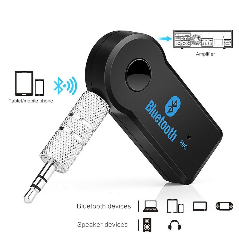 Wireless Bluetooth 3.5mm AUX Audio Stereo Music Home Car Receiver Adapter Mic Bluetooth Receiver 3.5mm Wireless Car Bluetooth Adaptor Aux Car Audio Receiver Converter,bluetooth-adapter,bluetooth adapter,adaptador bluetooth,wireless speaker,bluetoothcarkit3