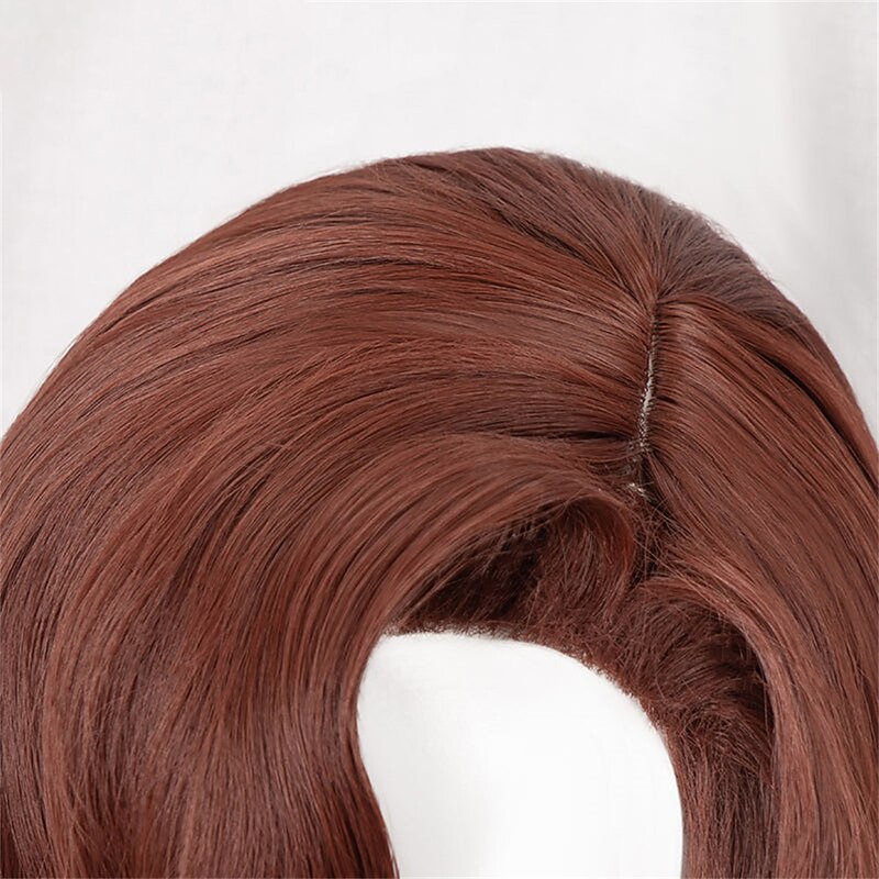 Anime Monster High Cosplay Clawdeen Wolf Cosplay Wig Long Curly Brown Halloween Wigs4