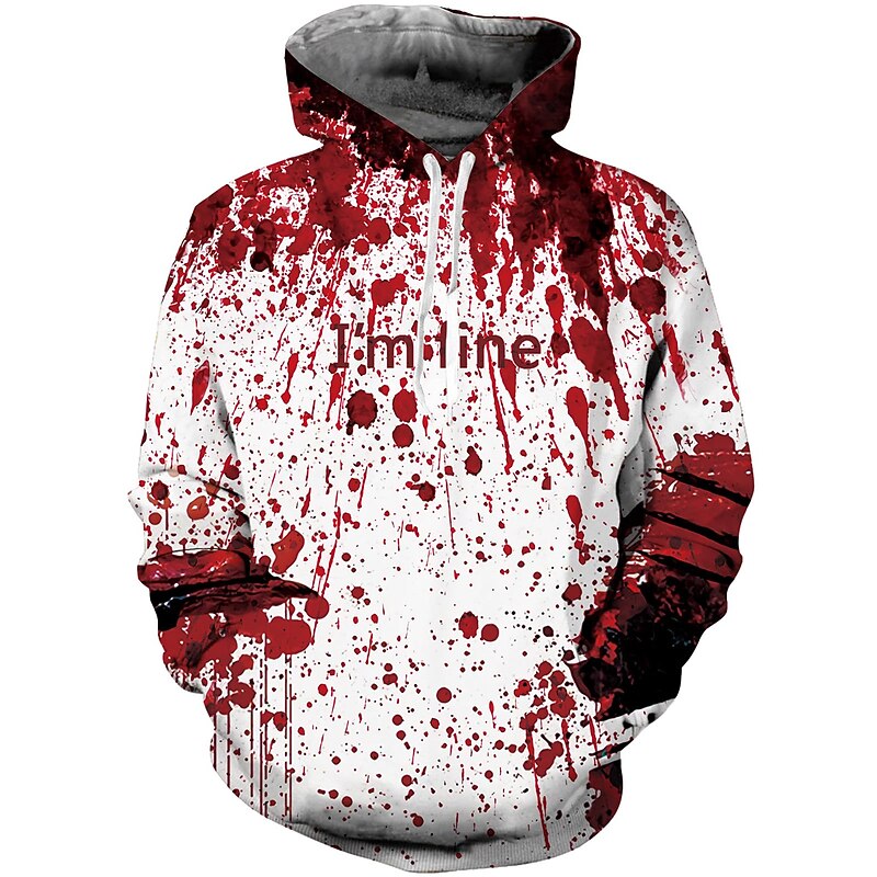 Halloween Hoodie I'm Fine Hoodies for Men Women 3D Print Graphic Sweatshirts Pullover Cool Funny Novelty Hoody Hooded With Pockets2