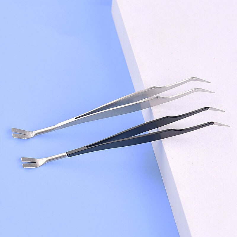 Stainless Steel Pet Dog Lice Clip Flea Tweezers Small Grate Clip Cat And Dog Lice Removal Flea Clip Cleaning Tool Tick Clip3