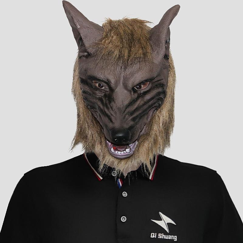 Werewolf Halloween Gloves Mask Halloween Props Funny Scary Costume Adults' Men's Women's Halloween Carnival Mardi Gras Easy Halloween Costumes Dress Up3