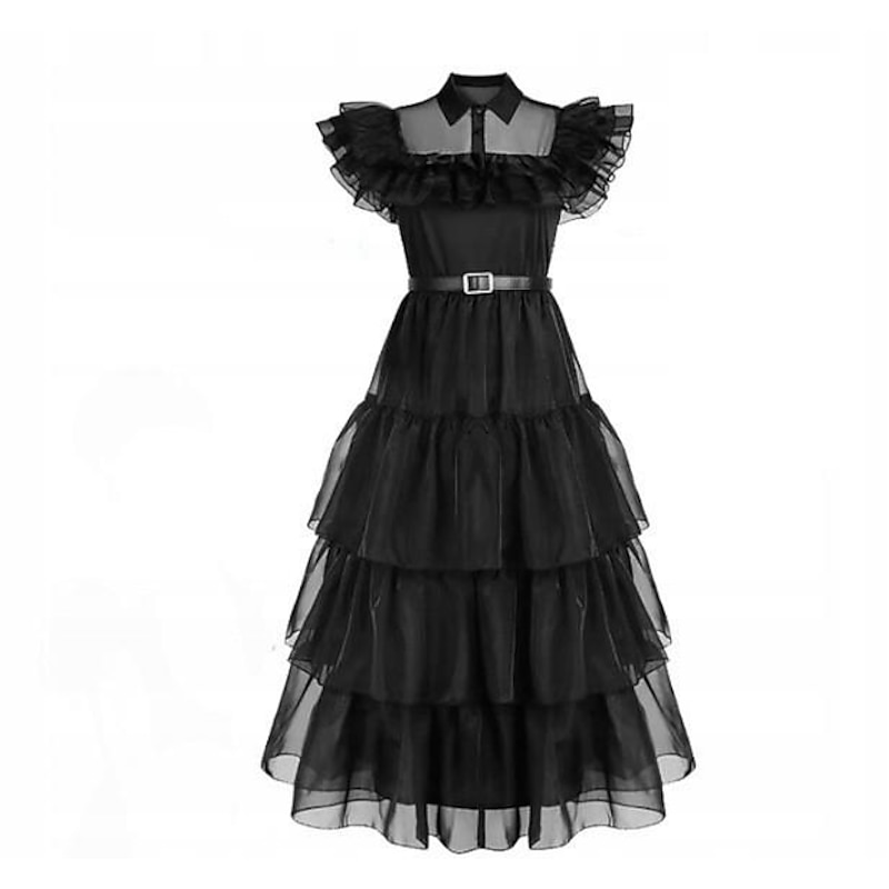 Gothic Horror Dark Academia Dress Masquerade Cosplay Movie Cosplay for Women's Girls' Adults' Carnival Masquerade3