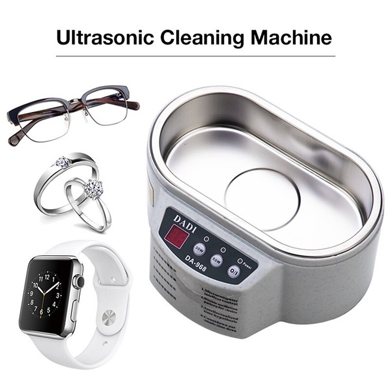 600 ML Mini Size Household Digital Ultrasonic Cleaner Jewelry Watches Glasses Circuit Board Cleaning Tool Sterilizing Machine Intelligent Control Ultrasonic Cleaning Ultrasonic Bath3