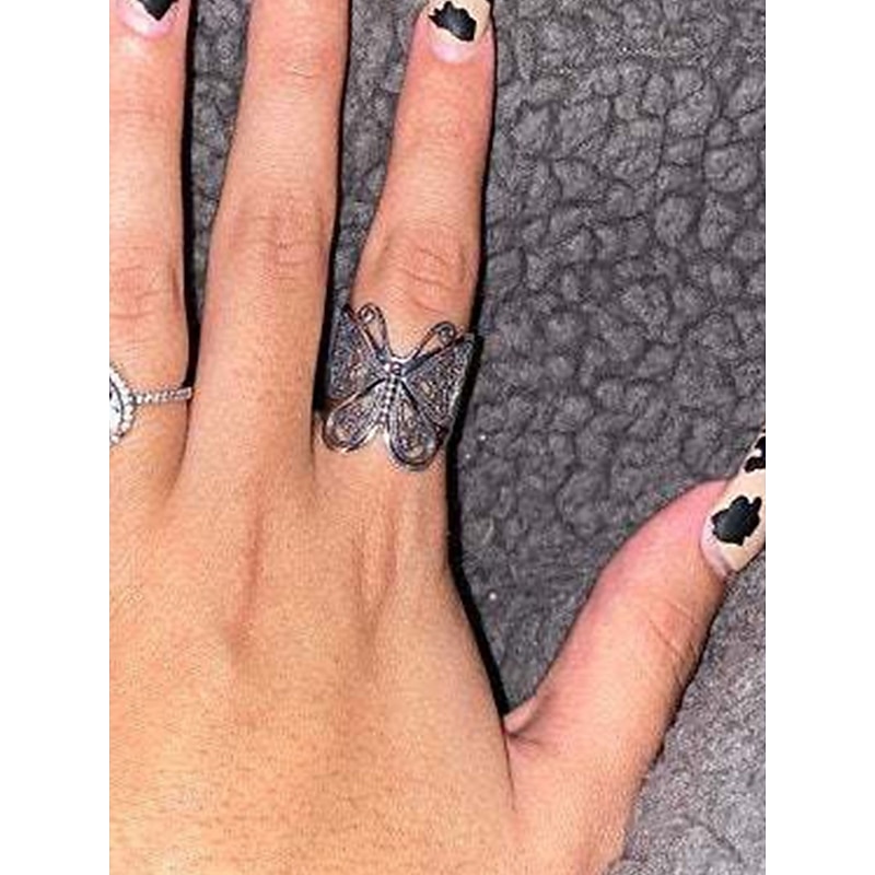 Women's Rings Fashion Outdoor Butterfly Ring 5