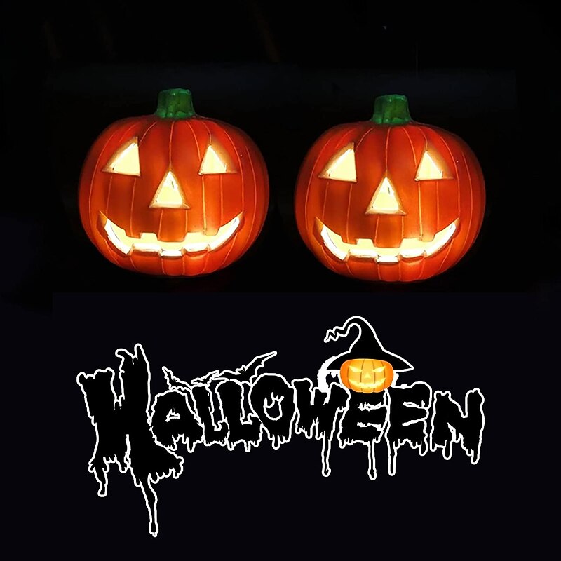 Halloween LED Pumpkin Lantern 22 x 20 cm Halloween Decoration Battery Operated Halloween Pumpkin Halloween Decoration Pumpkin3
