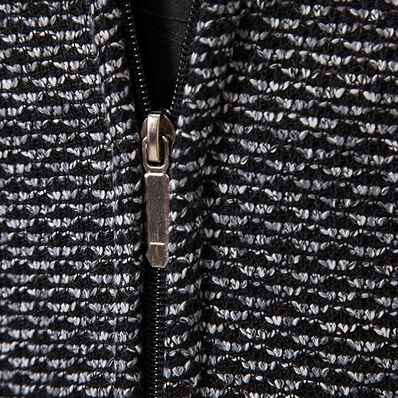 Men's Cardigan Sweater Zip Sweater Fall Sweater Ribbed Knit Regular Pocket Knitted Plain Hooded Warm Ups Modern Contemporary Daily Wear Going out Clothing Apparel Winter Wine Red Blue S M L 17