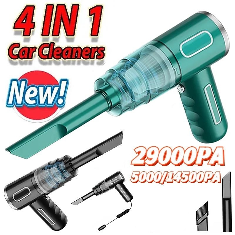 Car Vacuum Cleaner Wireless Portable Large Suction Household Handheld Dust Collector Small Mini Dust Blower