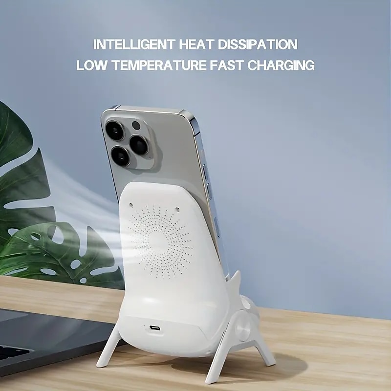 Wireless Charger 15 W for Cell Phone Wireless Charging Bracket Portable Wireless Charging Stand for IOS & Android3