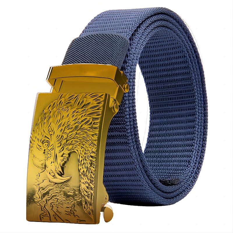 Men's Tactical Belt Black Army Green Knit Fashion Party Work Solid Color Office / Career Daily Wear2