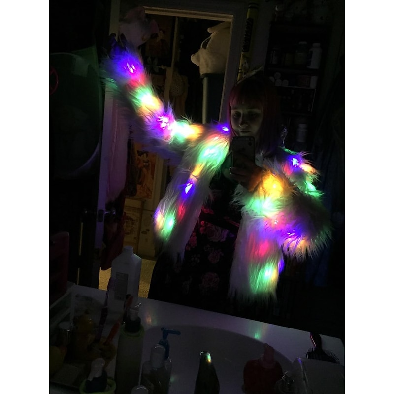 Coat Women's Christmas Halloween Mardi Gras Christmas Eve Adults' Party & Evening Coat 5