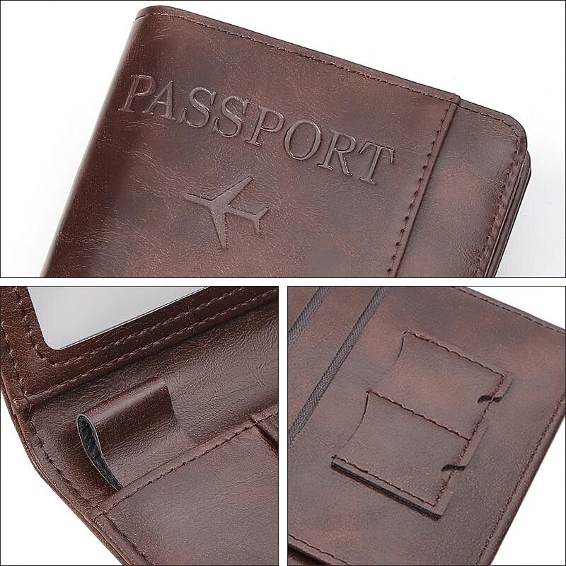 Multi Functional Storage Card Holder, Passport Bag, Passport Holder For Overseas Travel3