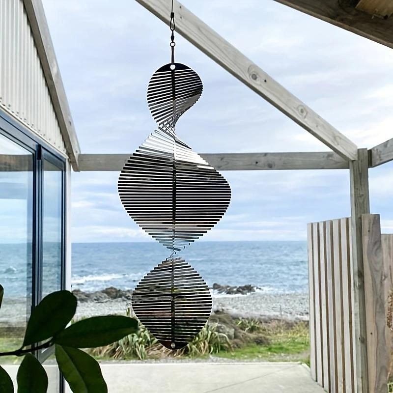 Wind Spinners for Yard Metal Garden Spinner Outdoor Courtyard Decoration Hanging Decoration, Garden Patio Decoration, Send Friends And Relatives To Commemorate The Wind Chimes, Memorial Gifts4