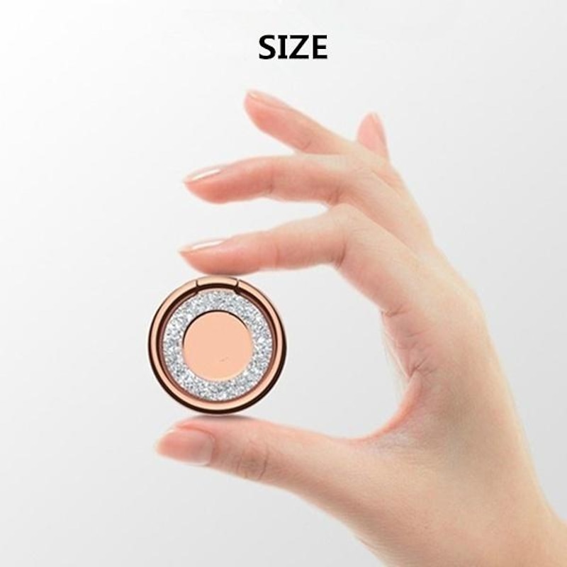 360 Degree Mobile Popular Magnet Phone Holder For iPhone 15 14 Metal Finger Phone Stand For Samsung S232