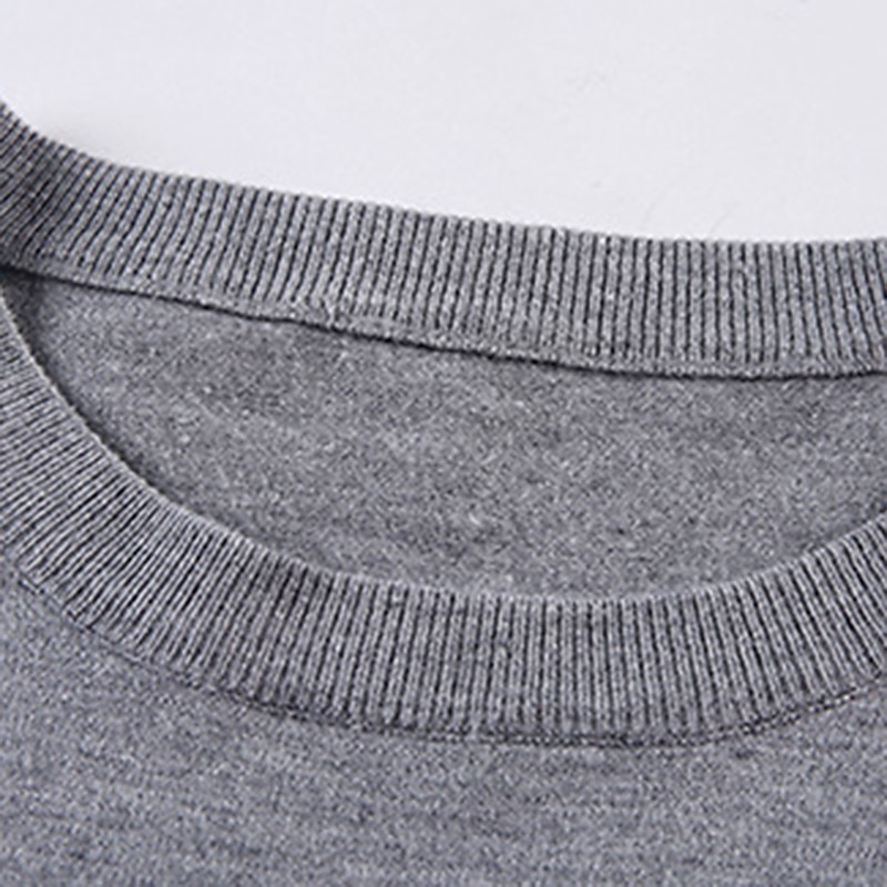 Men's Dress Sweater Wool Sweater Pullover Sweater Jumper Cropped Sweater Ribbed Knit Regular Knitted Plain Crew Neck Modern Contemporary Work Daily Wear Clothing Apparel Winter Wine Black S M L2