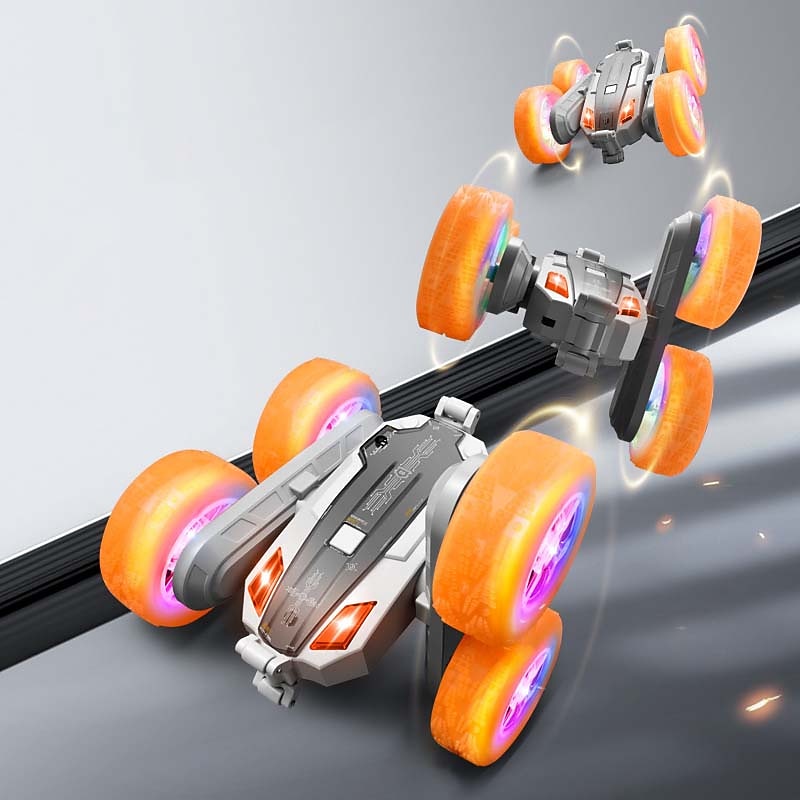 New Double-Sided Swing Arm Stunt Car Remote Control Car Gesture Induction Twist Car Deformation Tipping Bucket Stunt Electric Toy Car3