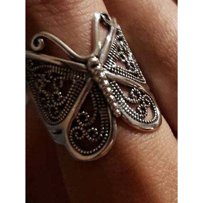 Women's Rings Fashion Outdoor Butterfly Ring 6