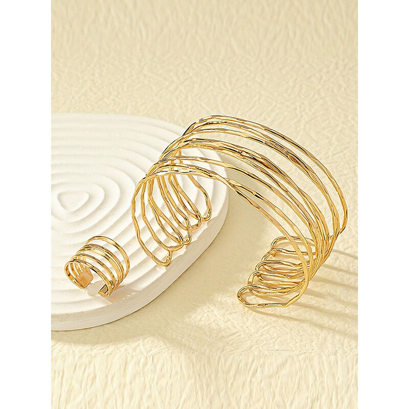 Women's Rings Vintage Outdoor Pure Color Ring2