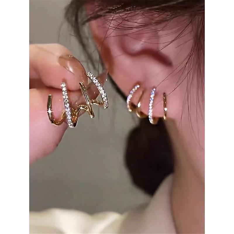 Women's Earrings Fashion Outdoor Geometry Earring 2025 - $7.49