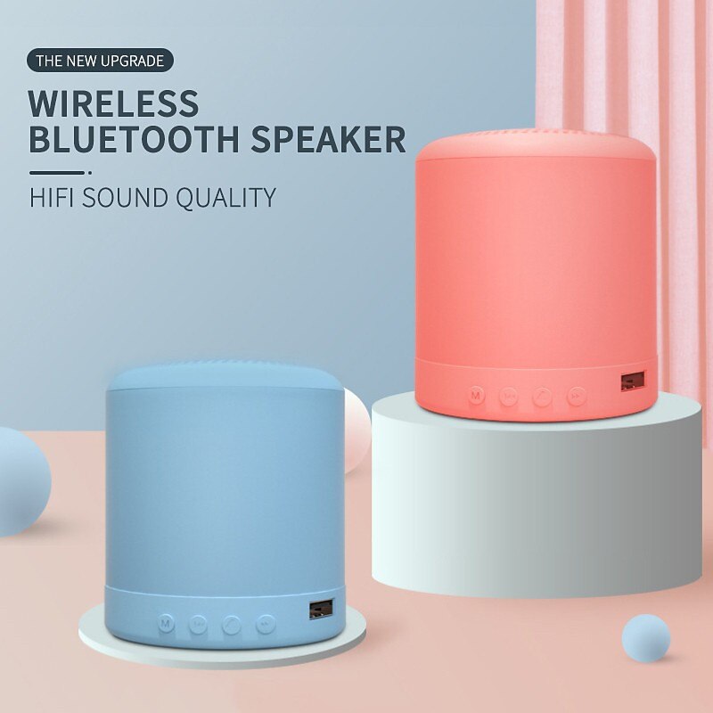 Mini Speaker Bluetooth Speakers Stereo Wireless Loudspeaker Mini Column Music Bass Outdoor Waterproof Speaker Portable Loudspeaker Box Equipment2