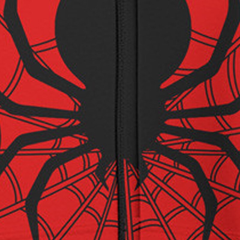 Boys 3D Spider Hoodie Coat Outerwear Long Sleeve 3D Print Fall Winter Fashion Streetwear Cool Polyester Kids 3-12 Years Outdoor Casual Daily Regular Fit3