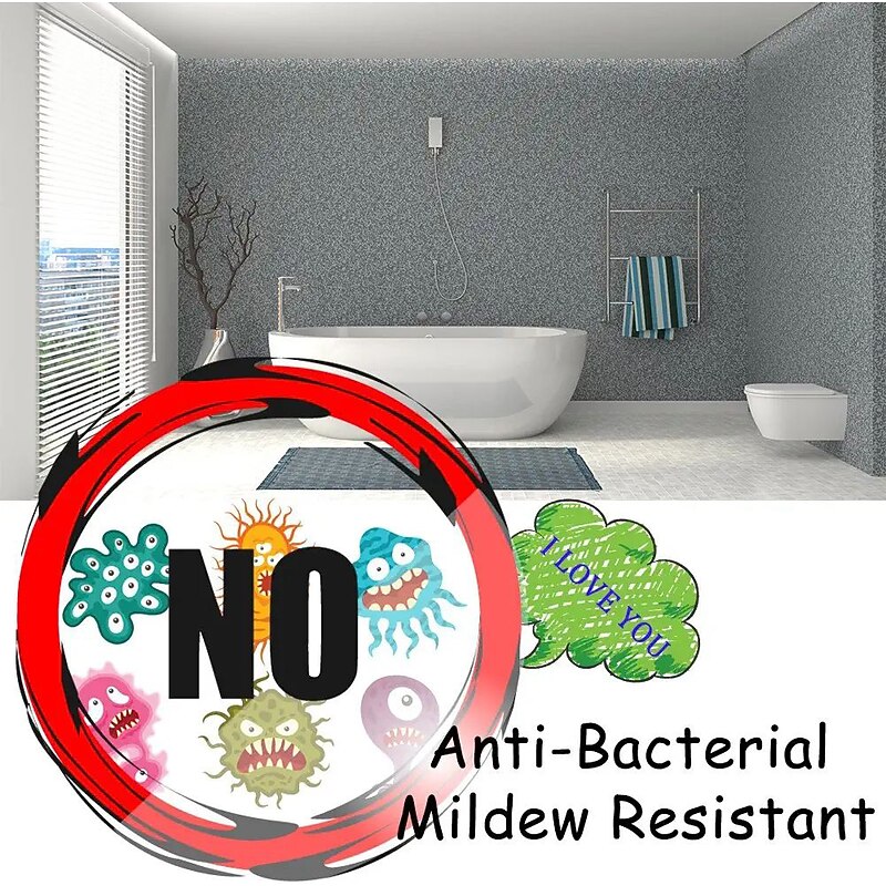 Shower Curtain with Hooks 180cm*180cm(70"*70") Polyester Washable Waterproof Sunshine Forest Landscape Pattern 7