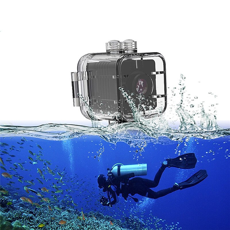 1080P HD Portable Mini Infrared Waterproof Action Camera Camcorder for Home Security Outdoor Sports Recording 7