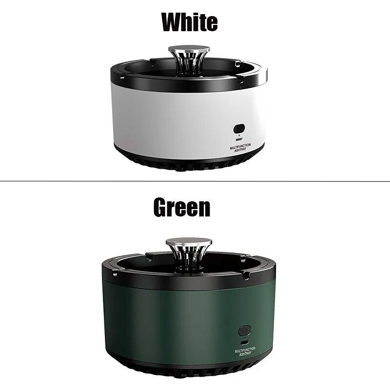 High Quality 2 in 1 Air Purifier Multifunctional Smokeless Ashtray Smokeless Odorless Windproof Ashtrays for Car Home Office Tabletop Outside Patio4