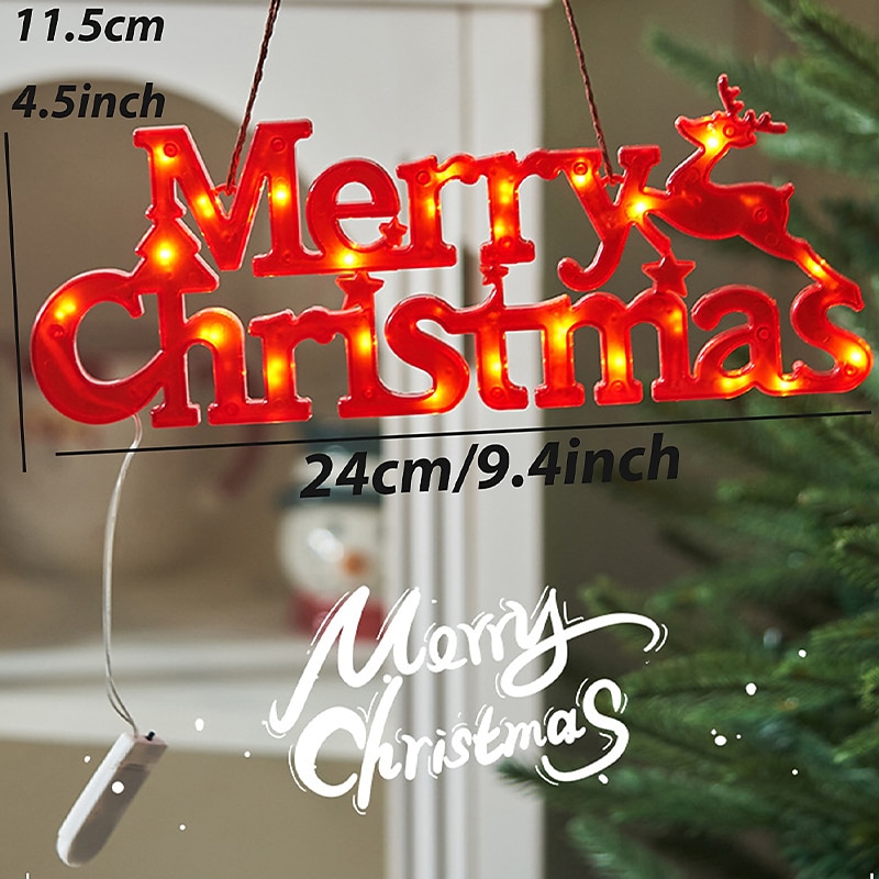 Christmas Button Decorative Lights Led Modeling Lights Festive Bar Decoration Star Lights Glowing Christmas Lights3