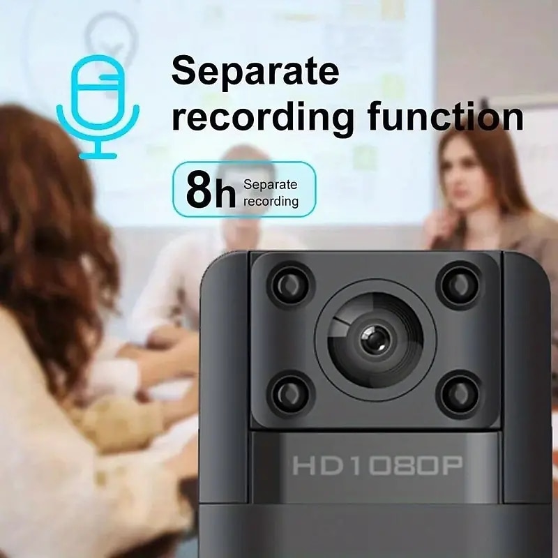 1080P HD Noise Reduction Camera WiFi Infrared DVR Video Recorder Body Camera L13 Wifi4