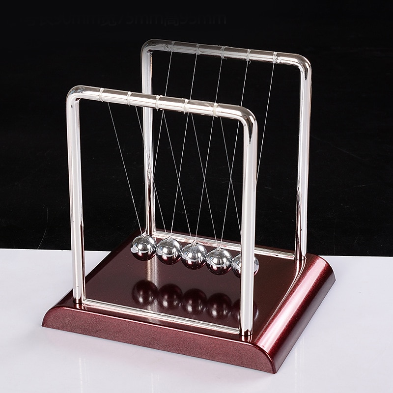 Newton Cradle Balance Ball Educational Stainless Steel PP (Polypropylene) For Boys and Girls Home