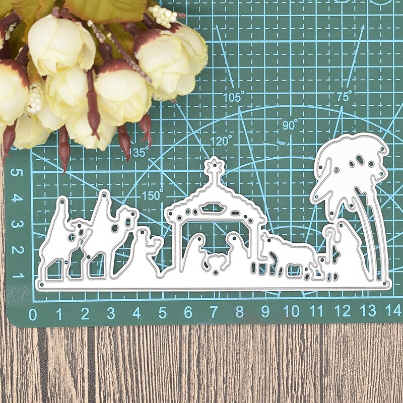 New Style DIY Craft Dies Card Cutting Dies Heart Metal Dies Paper Embossing Dies Album Scrapbooking Background StencilDIY Decoration Materials3