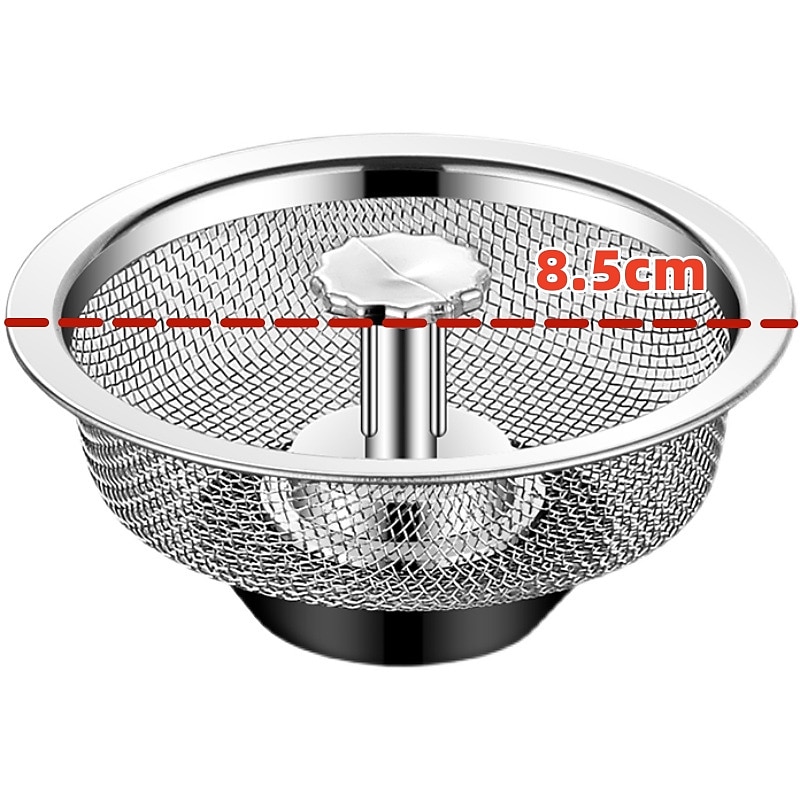 Kitchen Sink Filter Stainless Steel Sink Sewer Mesh Strainers Kitchen Tools Bathroom Floor Drains Hair Catcher Waste Plug Filter2
