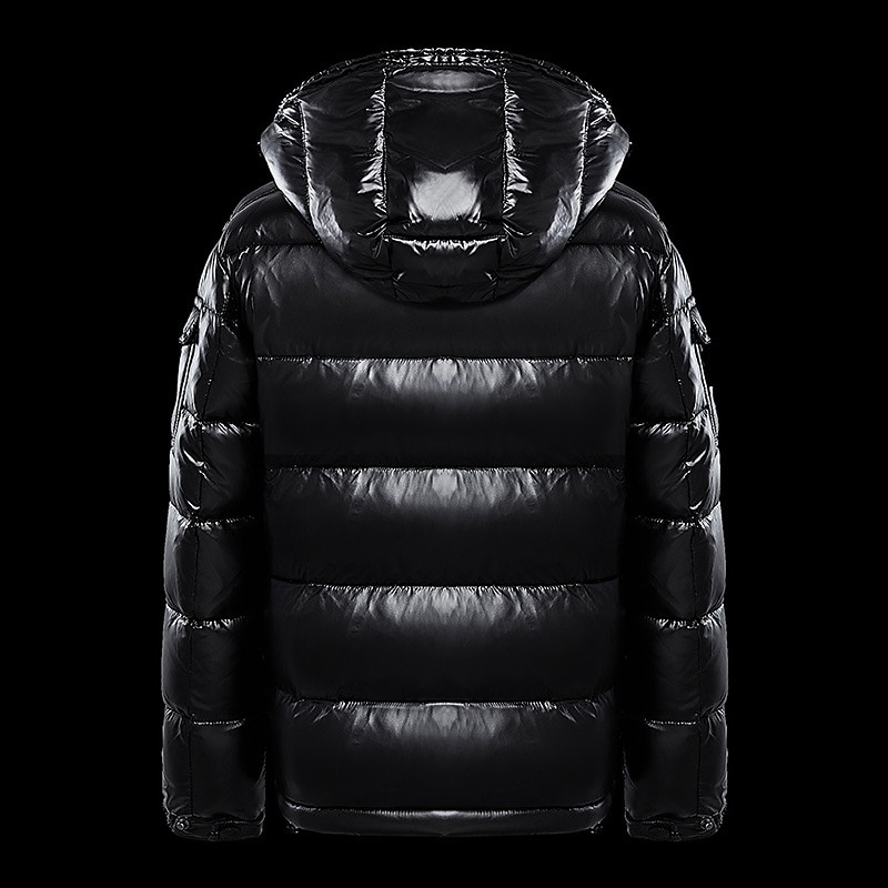 Men's Winter Jacket Down Jacket Puffer Jacket Hoodie Jacket Hooded White Duck Down Outdoor Sport Weekend Regular Chic & Modern Warm Casual Winter Plain Black Red Puffer Jacket4