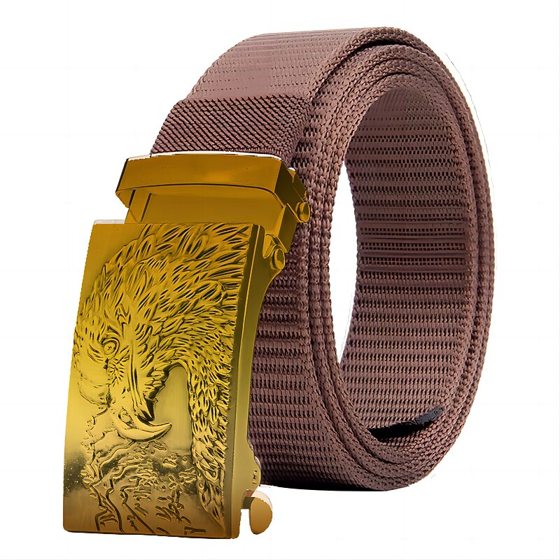 Men's Tactical Belt Black Army Green Knit Fashion Party Work Solid Color Office / Career Daily Wear4