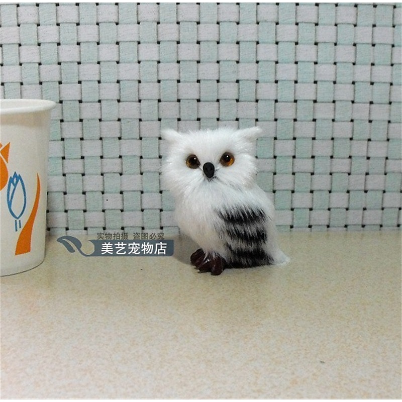 Static Model Simulation Owl White Magic Harry Festival Gift Gift Festival Tree Decoration Pendant2