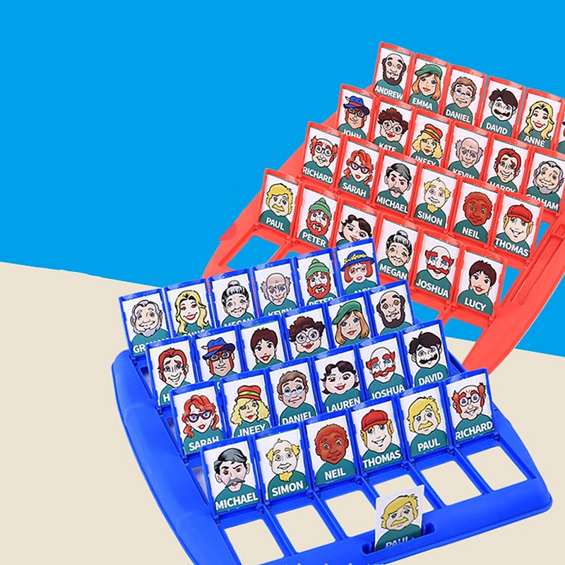 Guess Who I Am Card Puzzle Toys Logical Reasoning Guessing Character Games Parent-child Interaction Chess And Card Toys2