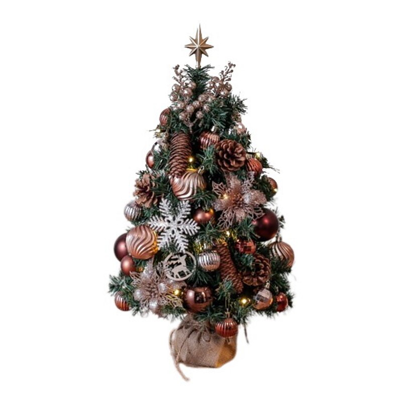 Christmas Tree Light Package Desktop Counter 45cm 60cm Luminous Christmas Tree Decoration Supplies4