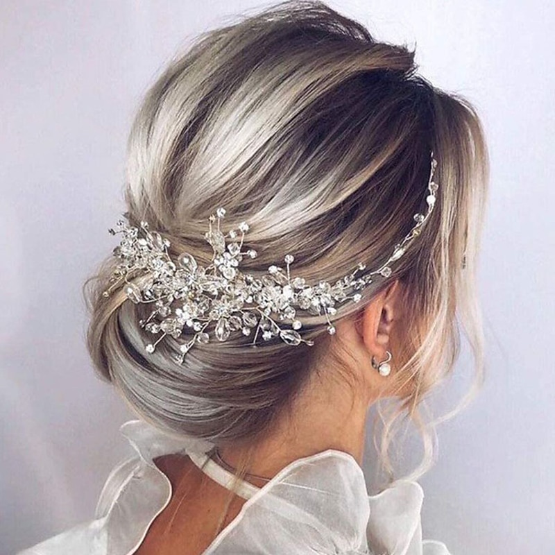 Headpiece Crystal Wedding Birthday Elegant Bridal With Crystal Headpiece Headwear3