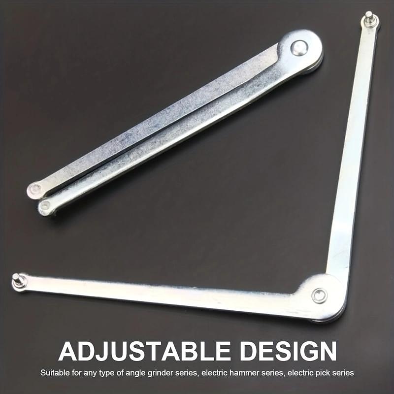 Universal Angle Grinder Wrench Adjustable Pin Spanner for Home Hand Tools | Multifunctional Manual Arbors Accessories4
