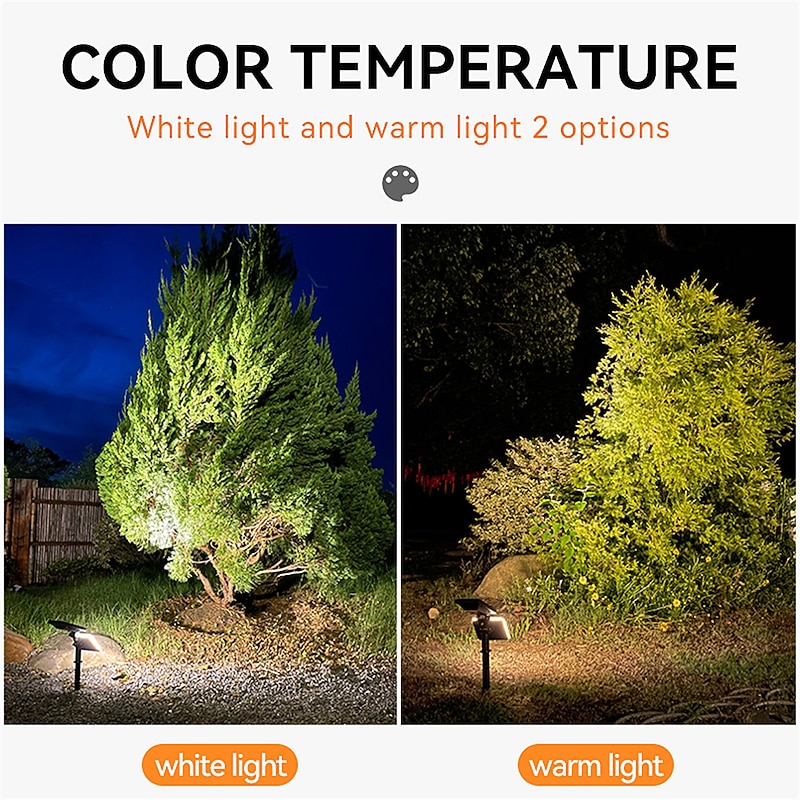 62 leds Solar Garden Lights Adjustable Outdoor Solar Lamp Waterproof Wall Lighting for Garden Decoration Light4