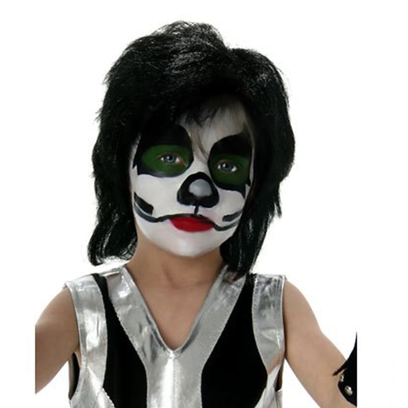 Kids Kiss Catman Wig Halloween Cosplay Party Wigs