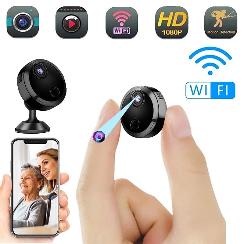 HDQ15 Mini Camera Surveillance IP Wifi HD 1080P Night Vision Remote Smart Home Micro Security Protection Baby Monitor Cameras