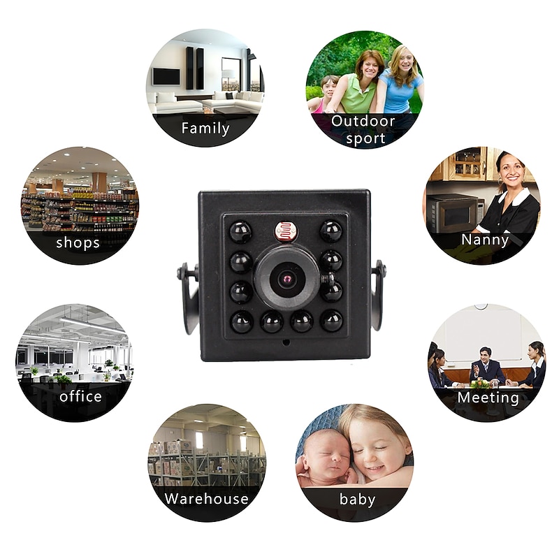 POE Mini IP Camera 4K 8MP 5MP 4MP 3MP H.265 940nm Infrared Night Vision Indoor Security Metal ONVIF IP CCTV System Video Surveillanc2