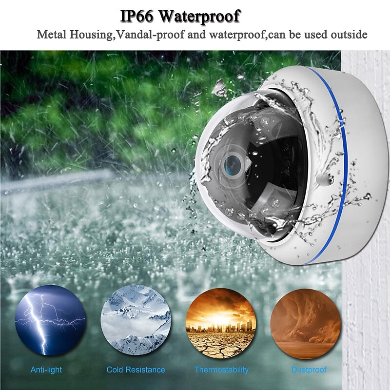 1080P Wireless IP Camera 5X Zoom Outdoor IR Speed Dome CCTV Security3