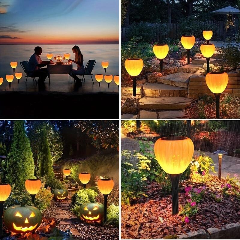Solar Pathway Lights lame Balloon Lamp Courtyard Lawn Garden Wedding Holiday Christmas Decorative Lamp is Bigger and More Beautiful4