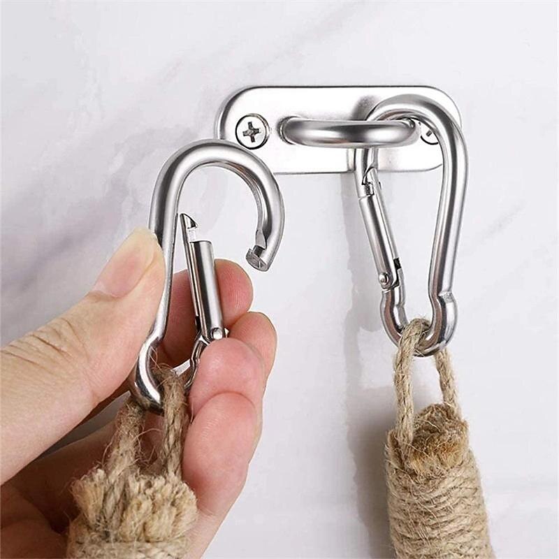 Vintage Hemp Rope Toilet Paper Holder - Easy Assembly, Jute Towel Holder for Bathroom or Kitchen, Toilet Roll Holder, Knitting Towel Rack, Bathroom Hanging Towel Hook4